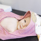 Baby hooded towel - Giraffe