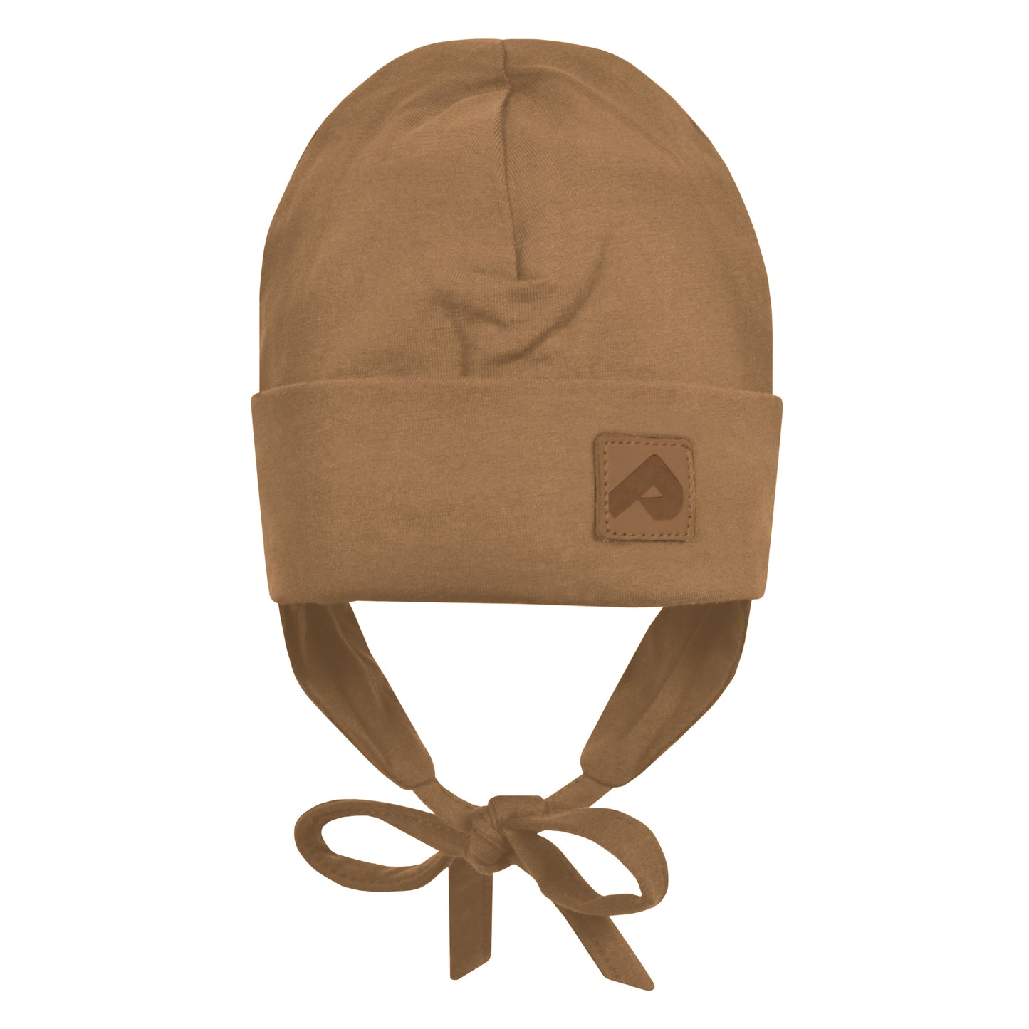 Cotton beanie with ears - Light toffee