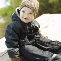 Cotton beanie with ears - Toffee Drops