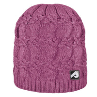 Single layer acrylic beanie - Prunette