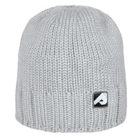 Single layer acrylic beanie - light grey