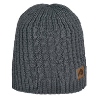 Single layer acrylic beanie - Coal