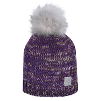 Tuque d'hiver avec pompon détachable - Pensée