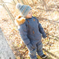 Boy knitted hat - Light gray
