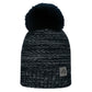 Boy knitted hat - Black & Gray