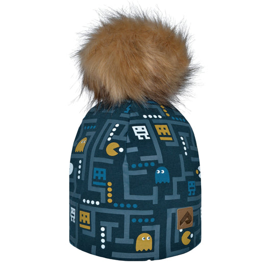 Cotton beanie with fleece lining - Videogame