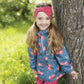 Manteau mi-saison pour enfant - Pêches