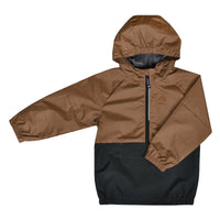 Windbreaker - Toffee & Black