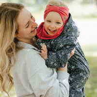 Mid-season bunting for baby - Floral