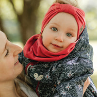 Mid-season bunting for baby - Floral