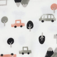 Bamboo hooded towel - Cars